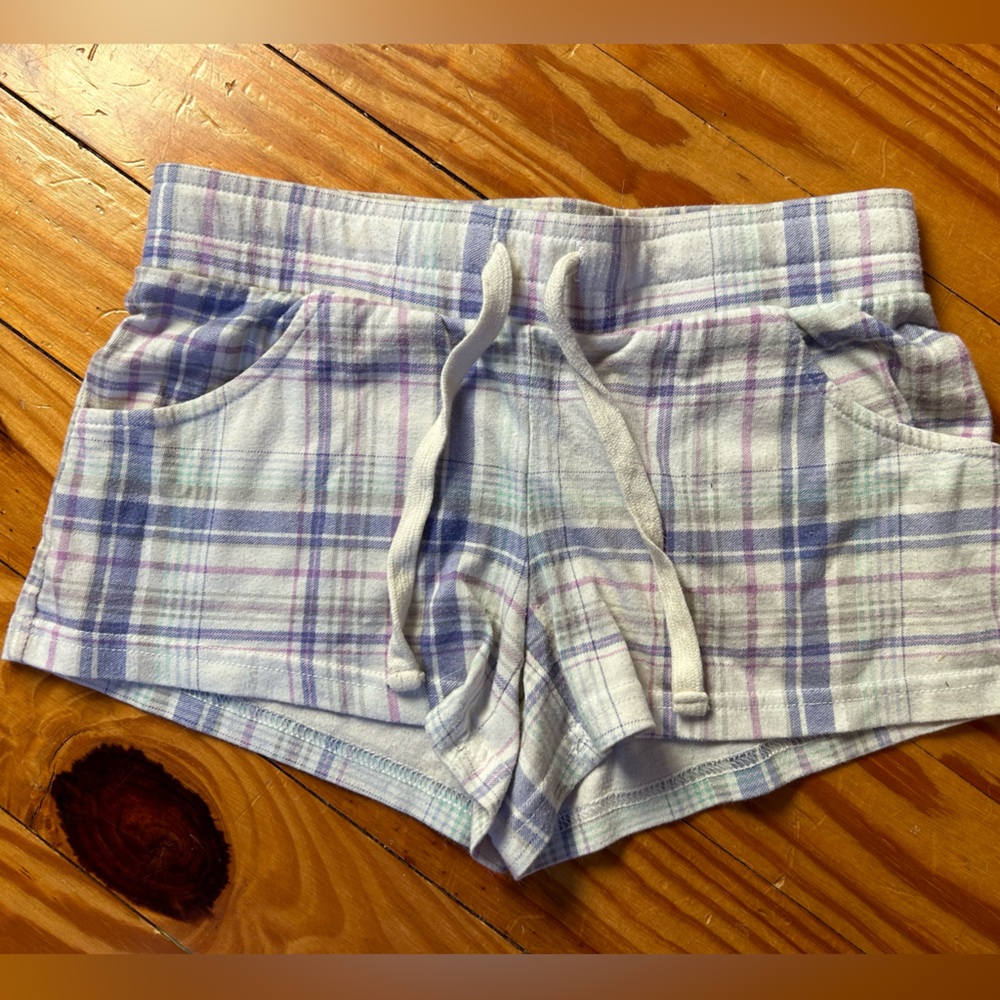 Like new Plaid pajama bottoms SO brand XS
